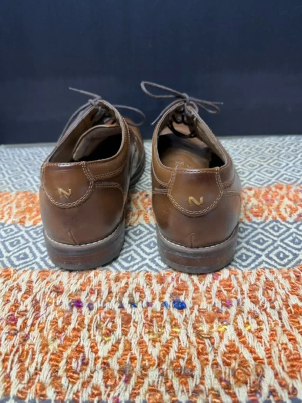 Nunn Bush Comfort Gel Oxfords Men's Size 12